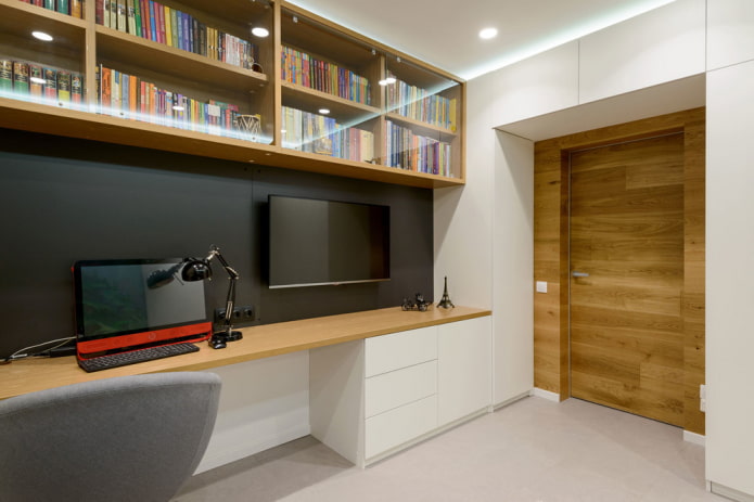bookshelf design in the interior