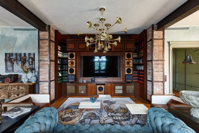 brick in the interior