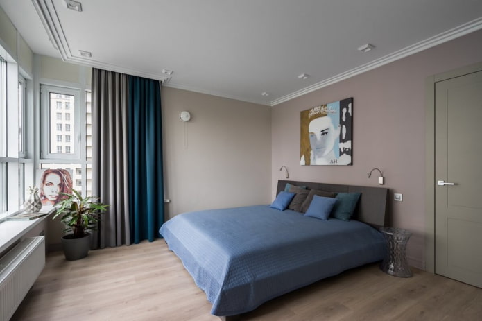 two-color curtains