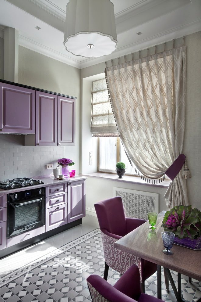 curtains of different lengths