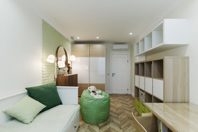 furniture of a bedroom for a teenage girl