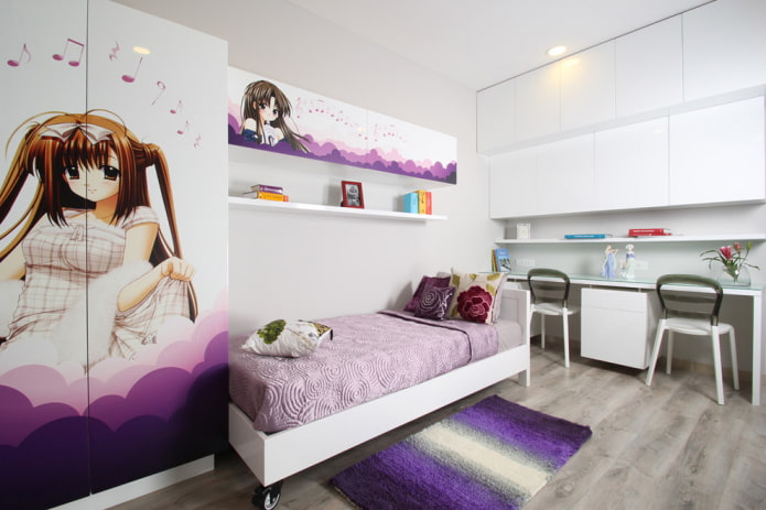 furniture for a teenage girl's bedroom