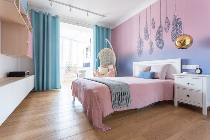 bedroom layout for a teenage girl