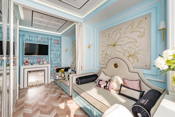 bedroom decoration for two girls