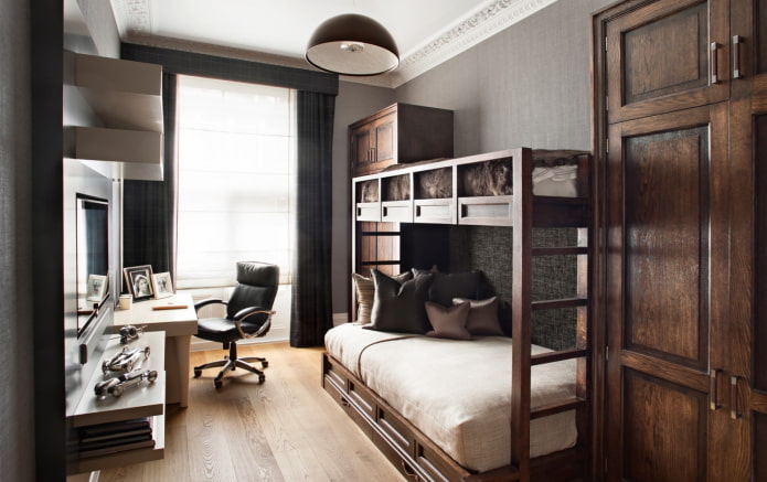 bedroom design for two teenage boys