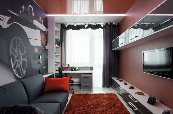 bedroom decoration for a teenage boy
