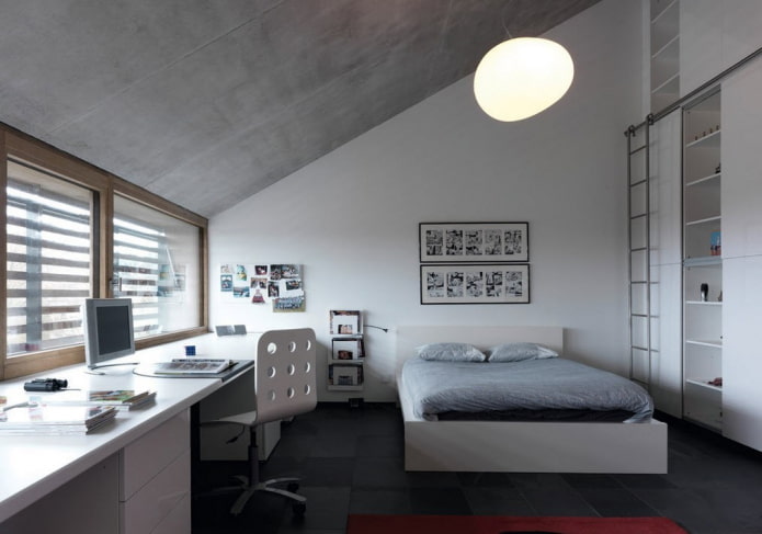 color scheme of a bedroom for a teenage boy