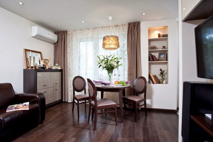 Chairs in the living room interior