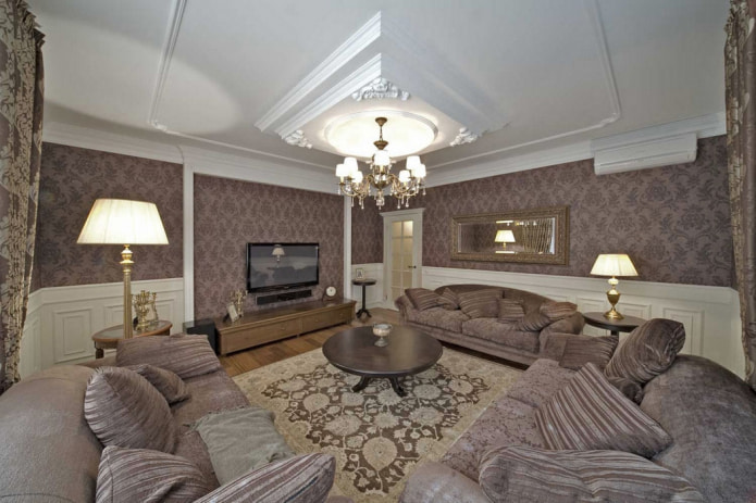 living room in a classic style