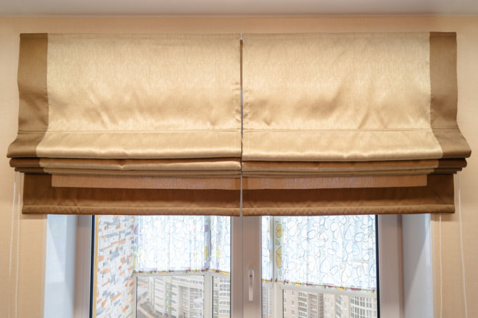 Roman blinds