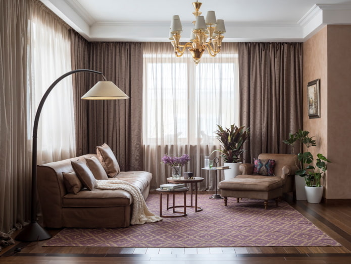 light brown furniture set
