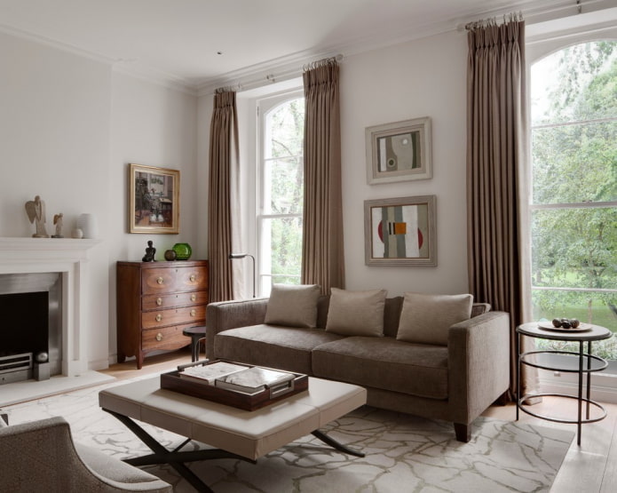 light brown sofa