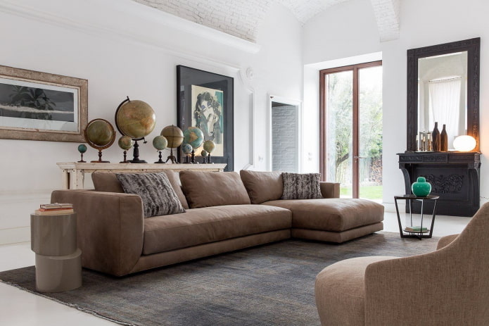 folding modular corner sofa