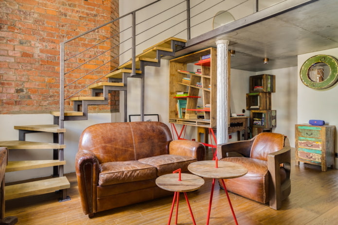 furniture set in the living room