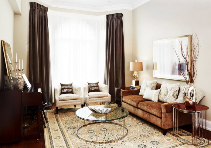 living room design option