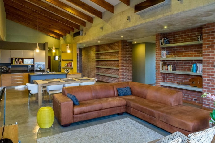 loft-style interior