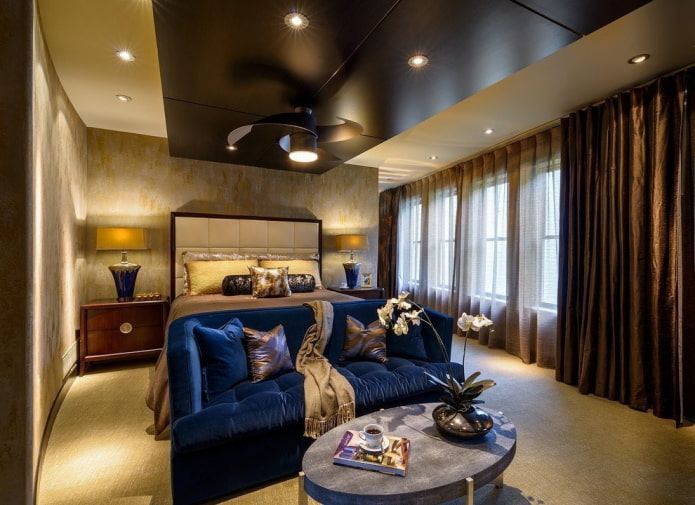 beige and brown ceiling structure in the interior