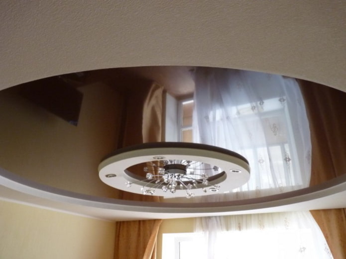 white and brown ceiling structure