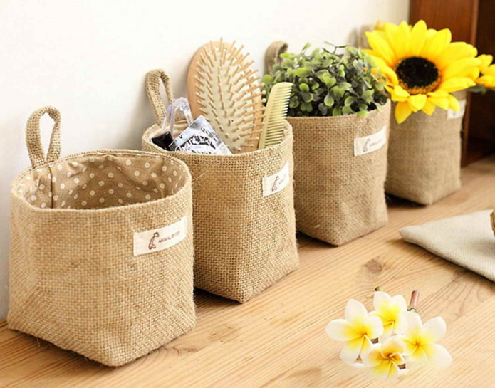 Textile boxes