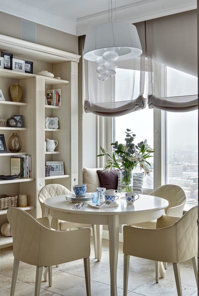 short gray curtains