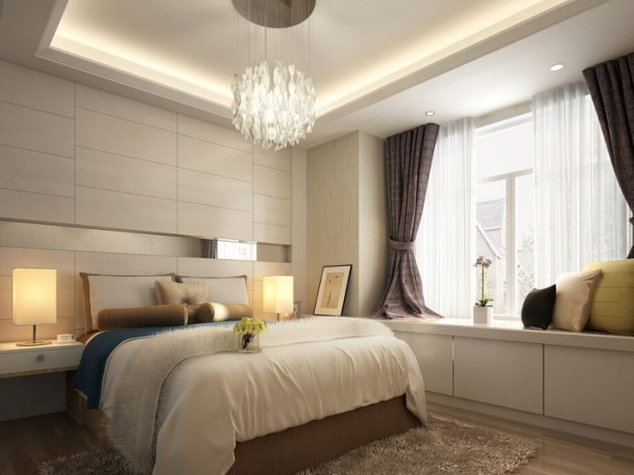 short curtains on a window with a wide windowsill