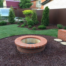 How to make a fire pit on dacha?-5