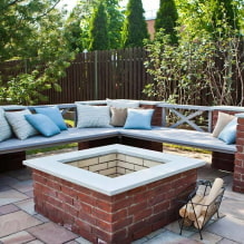 How to make a fireplace in the country?-3