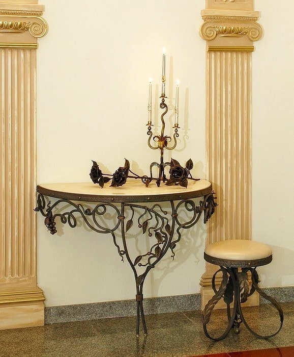 forged structure in classic style
