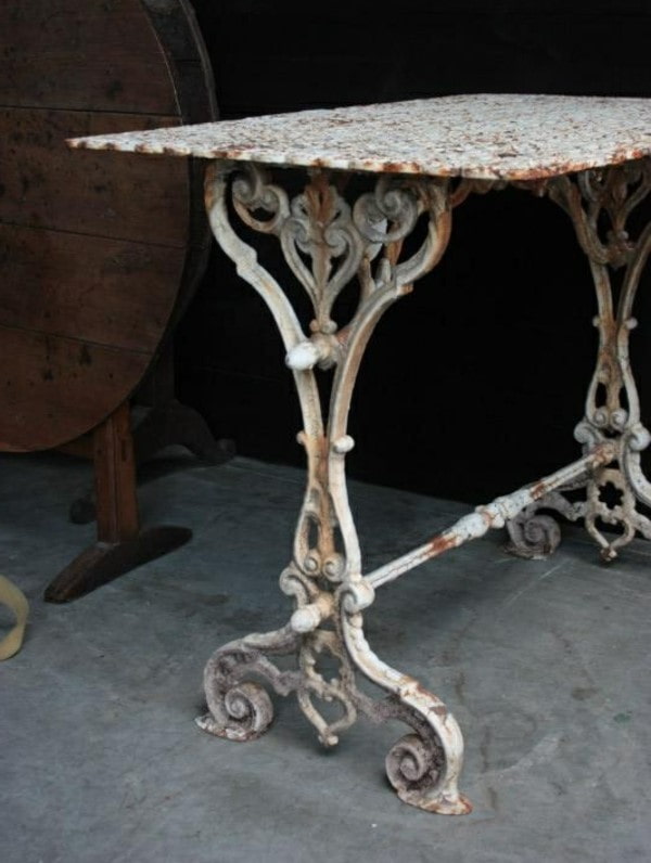 antique forged items in the interior