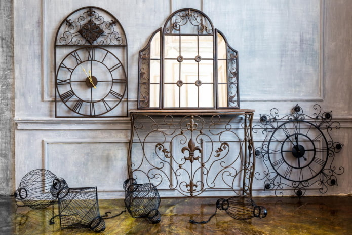 forged decor for the home