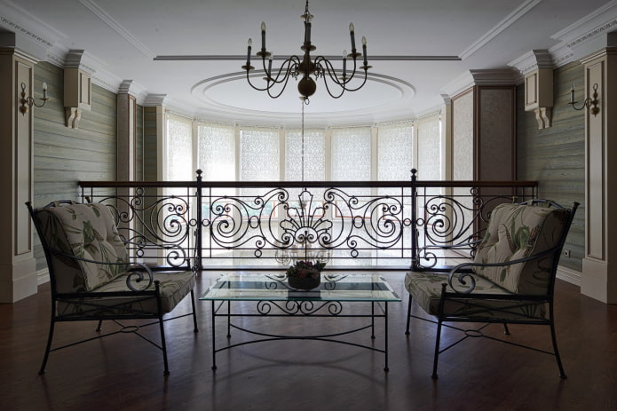 forged railings for the home