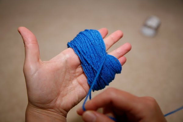 Tie the skein