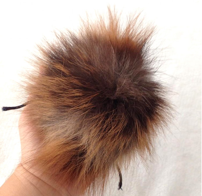 Finished pompom
