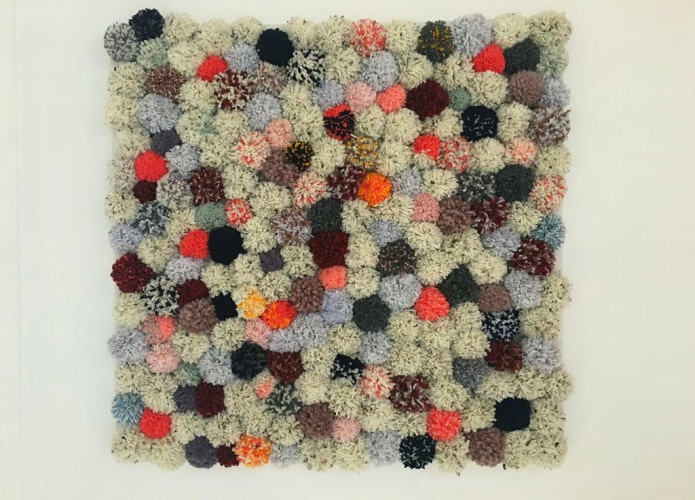 Rug from old things