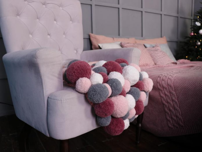 Armchair decoration