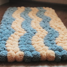 How to make a pom-pom rug?-7