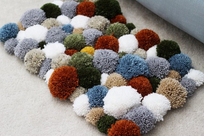 Multicolored rug