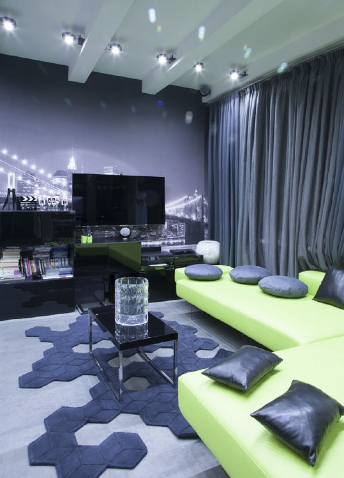 carpet in the living room