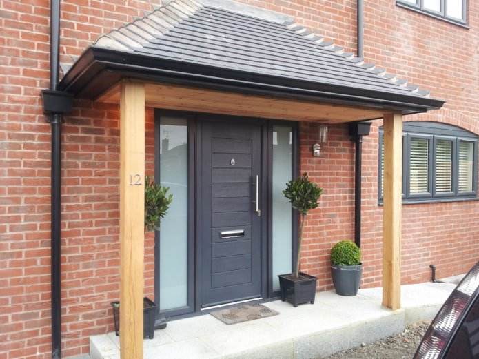 three-pitched canopy