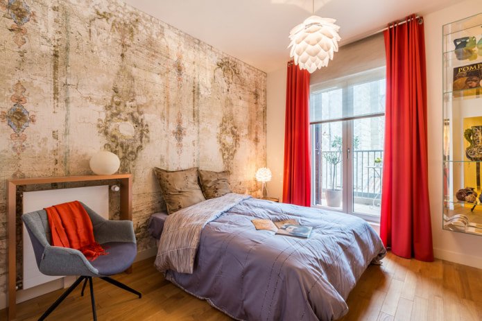 Loft in the bedroom