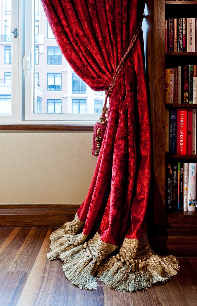 velvet curtains