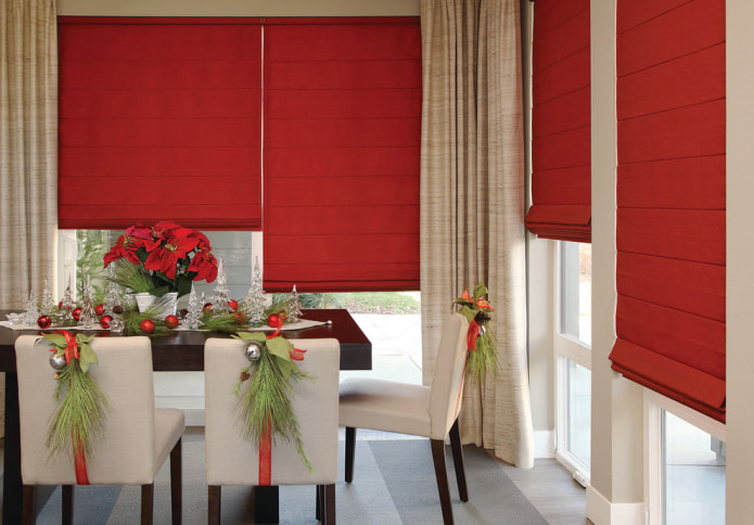 Roman blinds