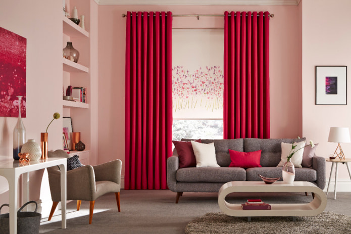 Short and long curtain