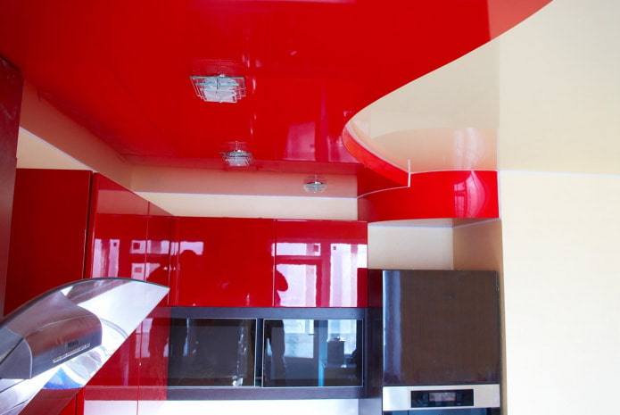 kitchen in high-tech style