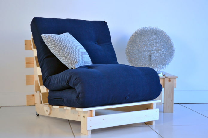 folding chair in the interior