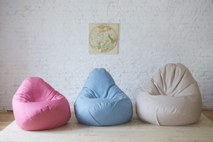 bean bag sizes