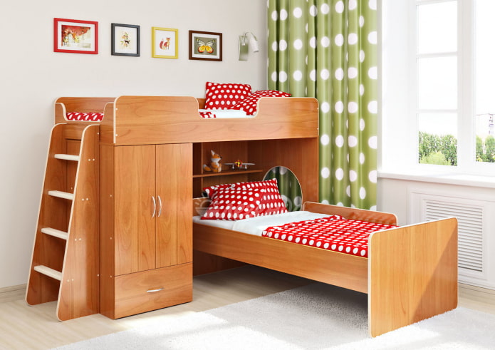 corner furniture in the nursery