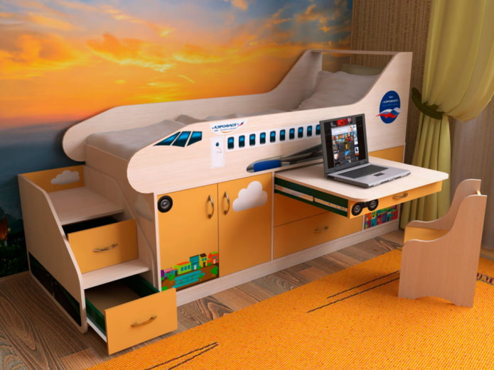 Airplane Bed