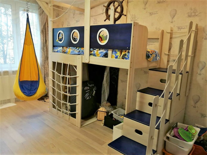 nautical style in the nursery