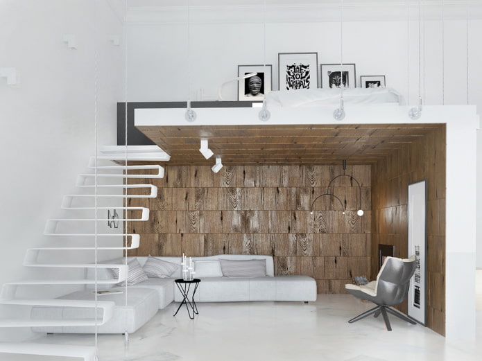 minimalist living room interior